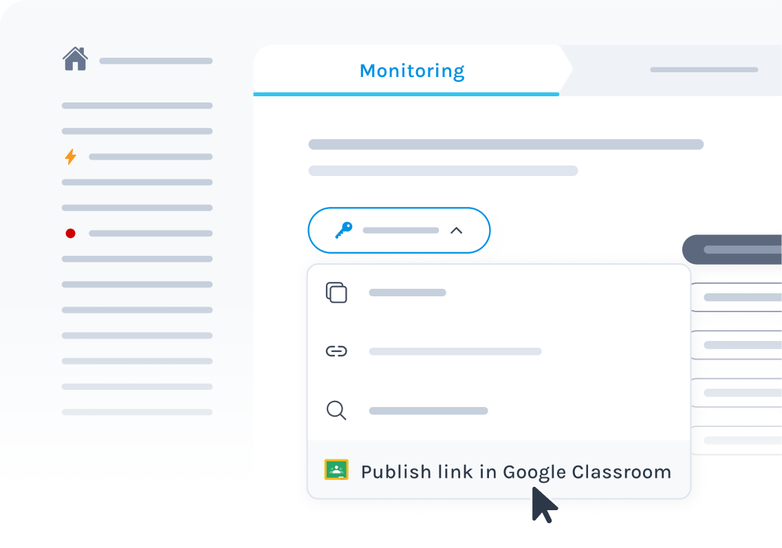 Testlink in Google Classroom veröffentlichen